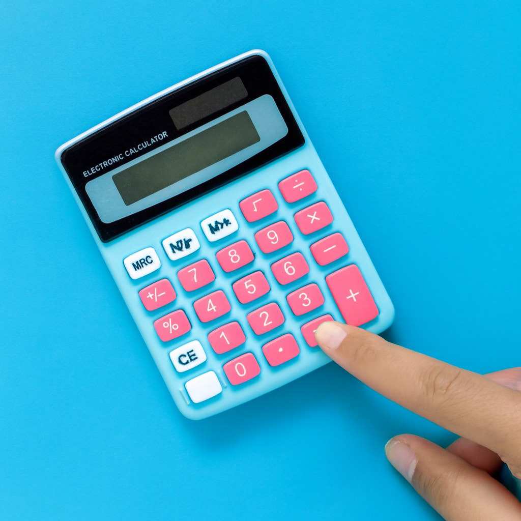 calculator-with-red-buttons